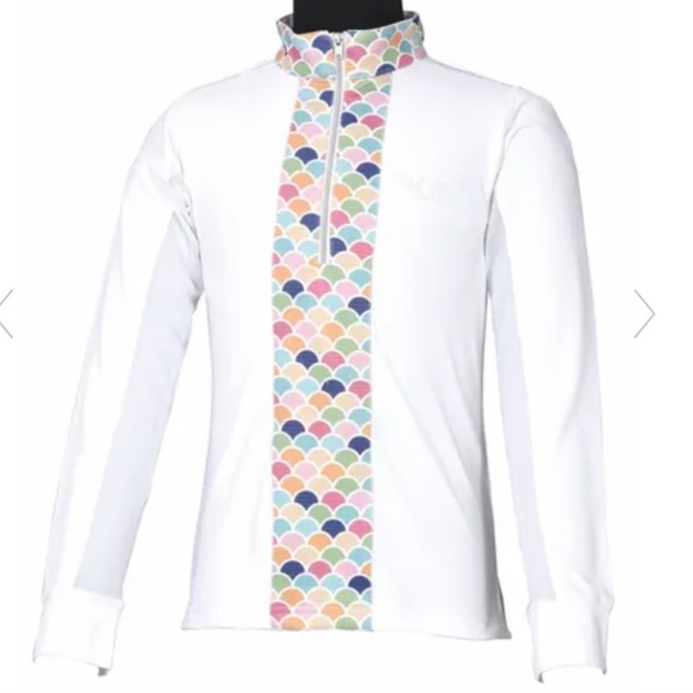 NWT TuffRider Children's Iris EquiCool Riding Shirt